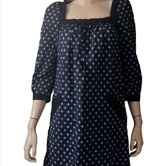 Madewell Daryl K Bonnie Tunic Dress Pockets All Over Print Generous sizing NWOT - Picture 4 of 16